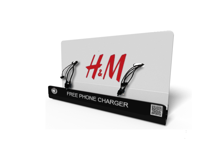 M12 mobile phone charging station